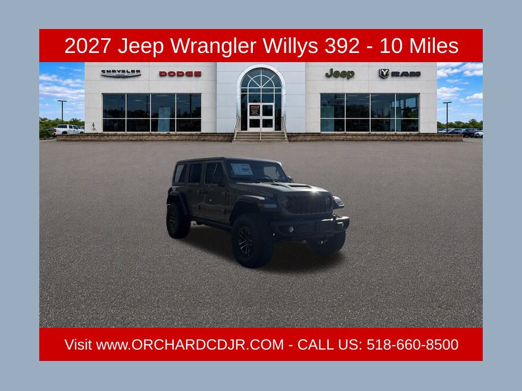 New 2027 Jeep Wrangler Unlimited Rubicon 392 AWD/4WD 360° Tour