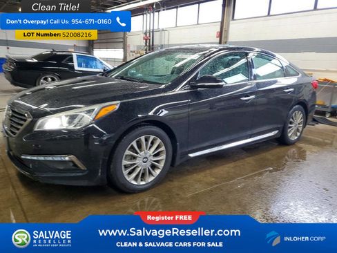 Used 2015 Hyundai Sonata Limited w/ Option Group 06 FWD image 1