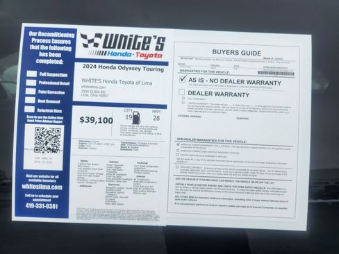 Used 2024 Honda Odyssey Touring image 11