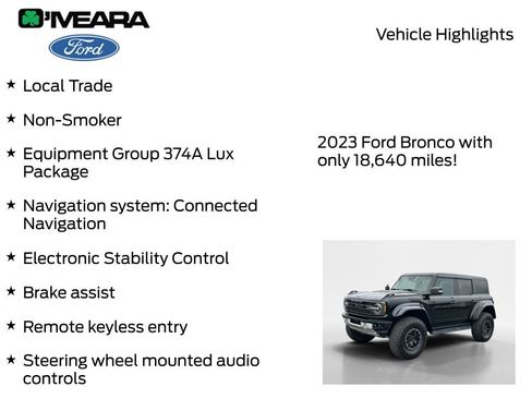 Used 2023 Ford Bronco Raptor AWD/4WD image 8