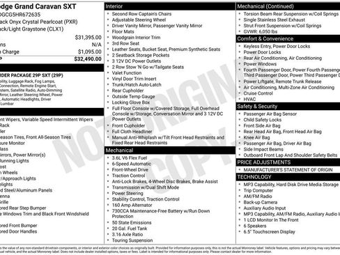 Used 2017 Dodge Grand Caravan SXT image 3