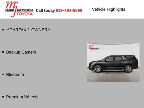 Used 2022 Chevrolet Traverse LT FWD image 7
