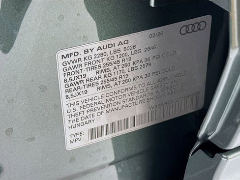 New 2026 Audi Q3 quattro 2.0T image 34