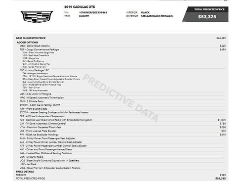 Used 2019 Cadillac XT5 Luxury FWD image 9