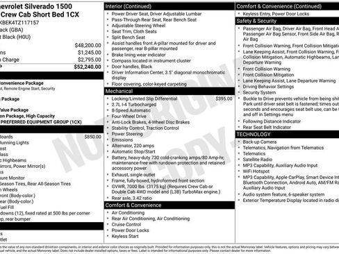 Used 2026 Chevrolet Silverado 1500 Custom AWD/4WD image 25