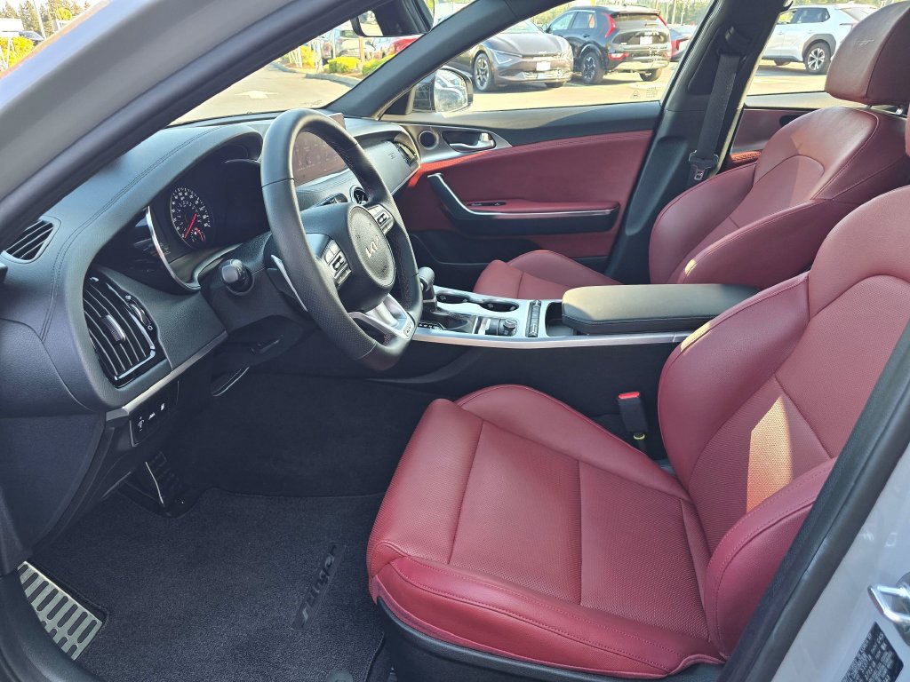 Certified 2022 Kia Stinger GT1 w/ Red Interior Color Package AWD/4WD image 8
