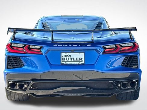 Used 2023 Chevrolet Corvette Stingray Coupe w/ Chrome Exterior Badge Package RWD image 6