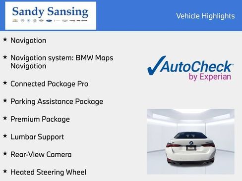 Used 2024 BMW i4 eDrive40 w/ Premium Package RWD image 7