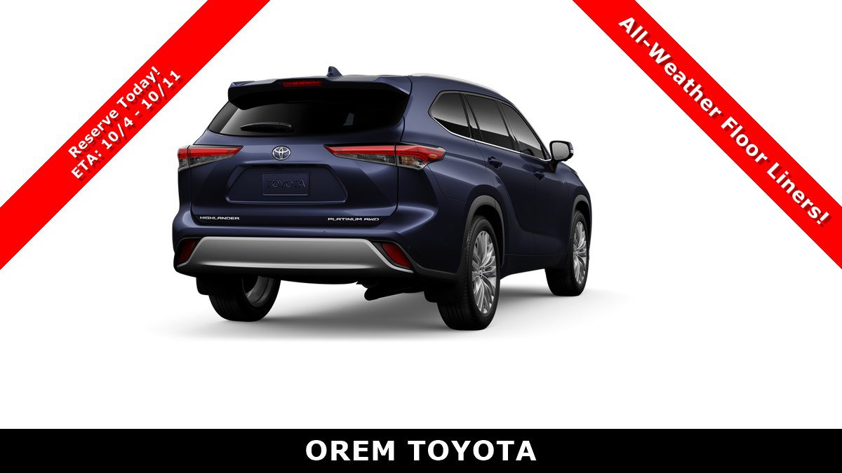 New 2026 Toyota Highlander Platinum AWD/4WD image 9