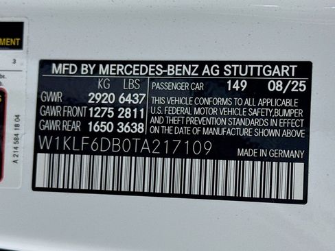 New 2026 Mercedes-Benz E 53 AMG e 4MATIC Sedan image 24