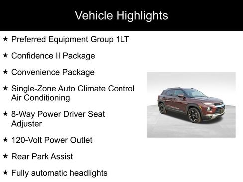 Used 2023 Chevrolet TrailBlazer LT w/ Convenience Package image 2
