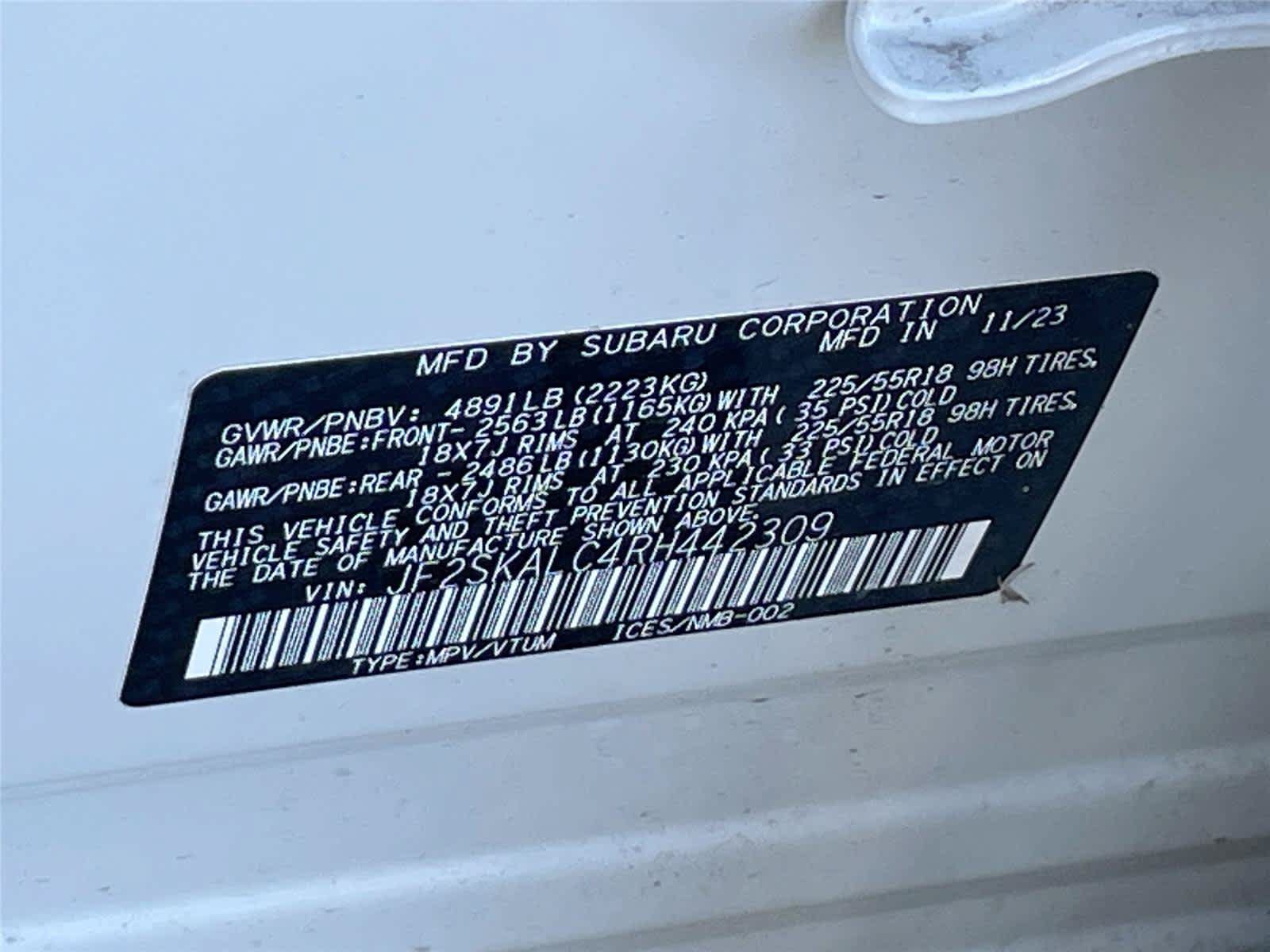 Used 2024 Subaru Forester Limited AWD/4WD image 34