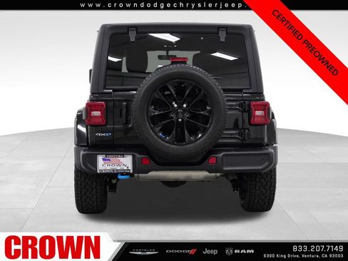 Certified 2022 Jeep Wrangler Unlimited Sahara w/ Safety Group AWD/4WD image 6