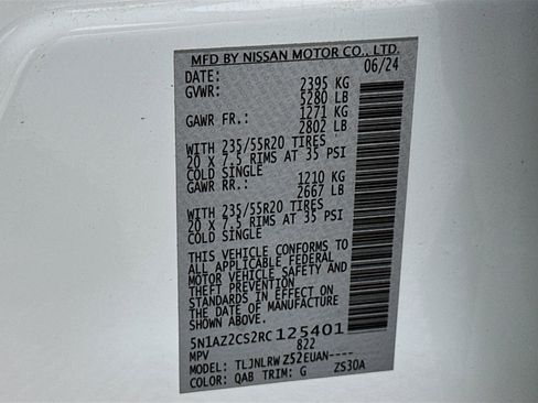 Used 2024 Nissan Murano SL image 12