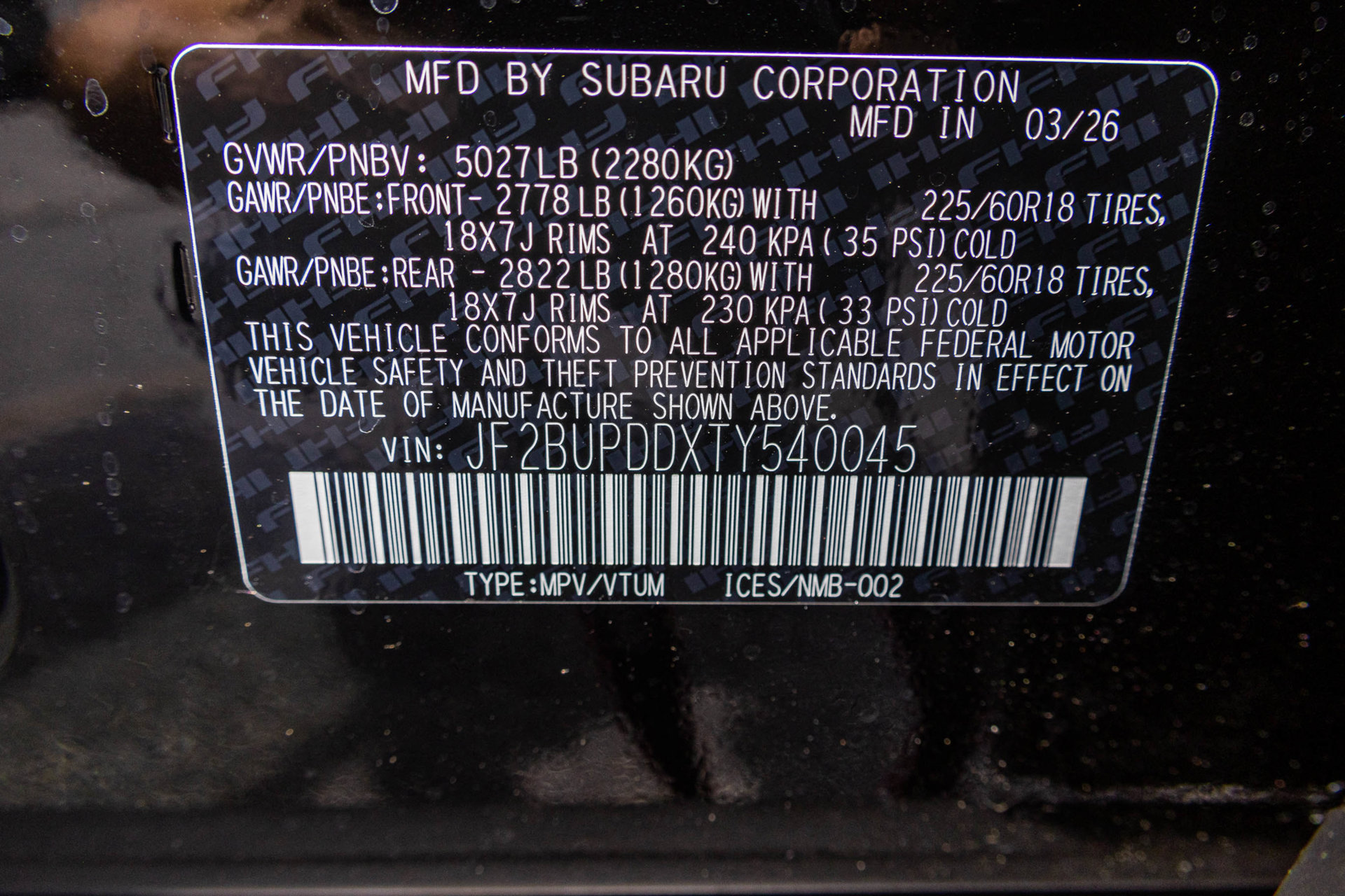 New 2026 Subaru Outback Limited AWD/4WD image 47