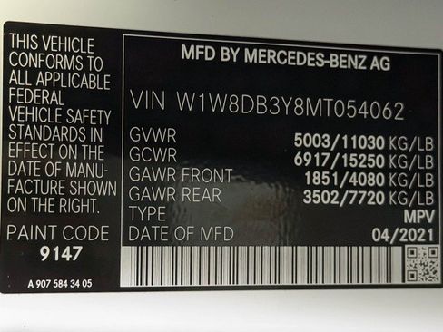 Used 2021 Mercedes-Benz Sprinter 3500 image 35