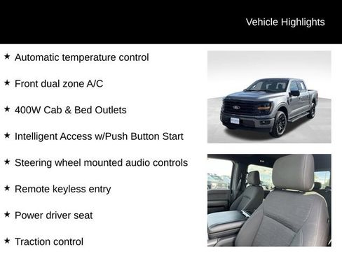 Used 2024 Ford F150 XLT w/ Equipment Group 302A MID AWD/4WD image 14