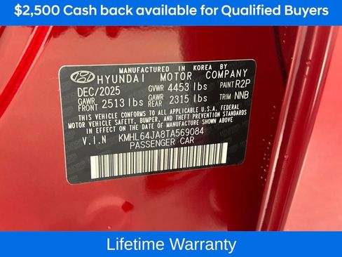 New 2026 Hyundai Sonata SEL image 29