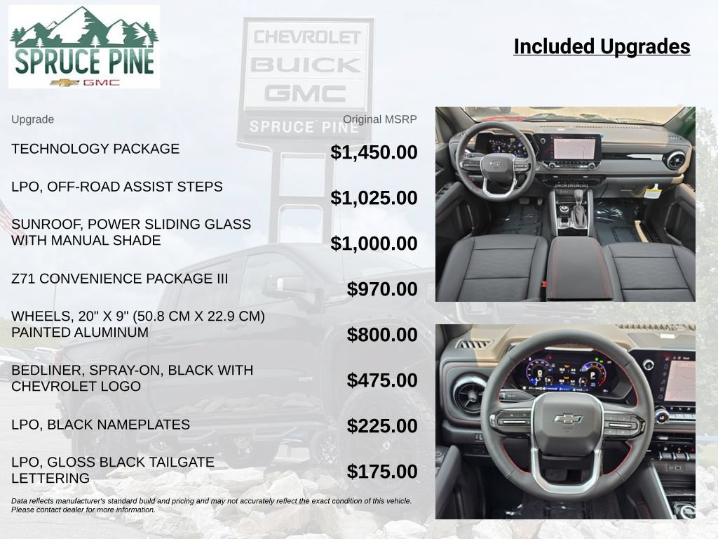 New 2026 Chevrolet Colorado Z71 w/ Technology Package AWD/4WD image 9