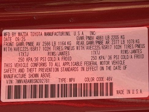 New 2025 MAZDA CX-50 AWD 2.5 S w/ Cargo Package image 30