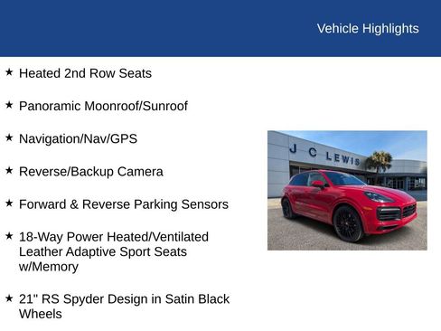 Used 2021 Porsche Cayenne GTS w/ Premium Package Plus image 32