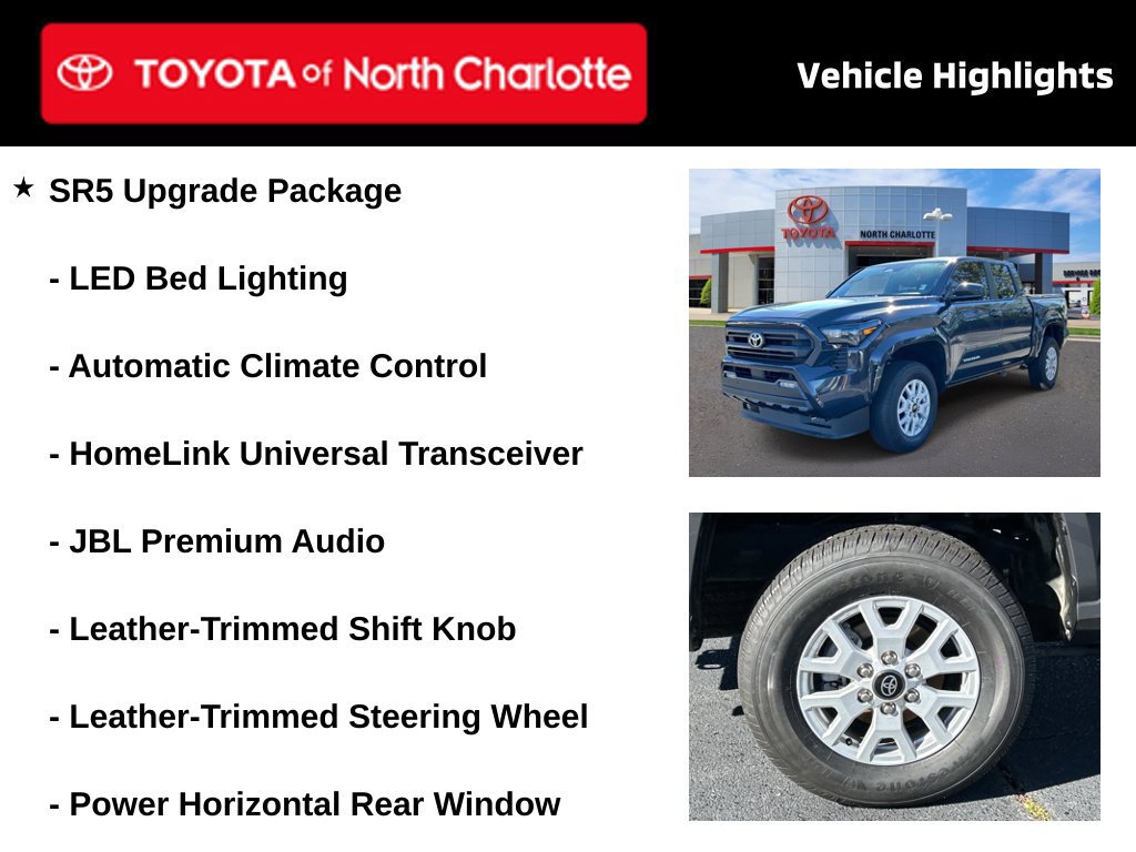 Used 2024 Toyota Tacoma SR5 w/ SR5 Upgrade Package RWD image 4