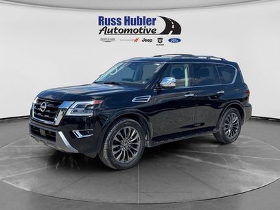 Used 2023 Nissan Armada Platinum w/ Captain's Chairs Package