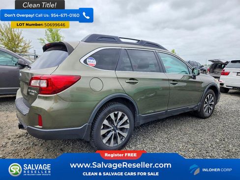 Used 2015 Subaru Outback 2.5i Limited AWD/4WD image 4