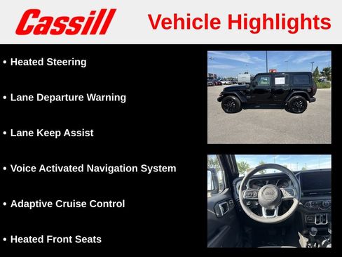 Used 2025 Jeep Wrangler Unlimited Sahara w/ Safety Group AWD/4WD image 14