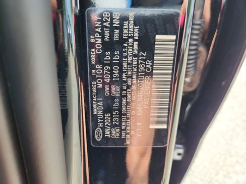 New 2026 Hyundai Elantra Limited FWD image 13