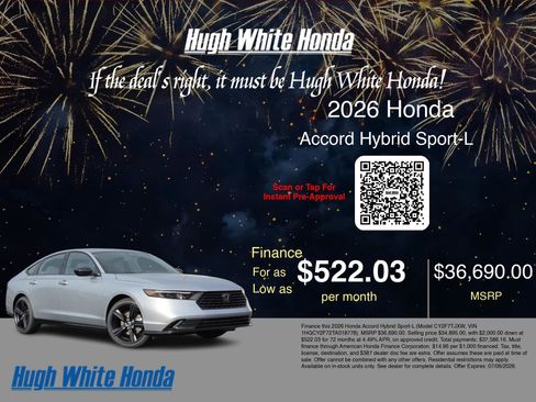 New 2026 Honda Accord Sport image 7