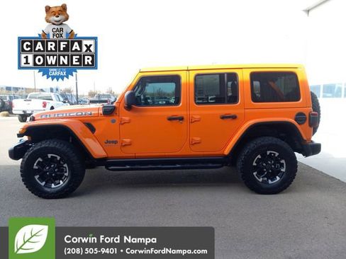Used 2025 Jeep Wrangler Unlimited Rubicon 4xe w/ Technology Group image 6