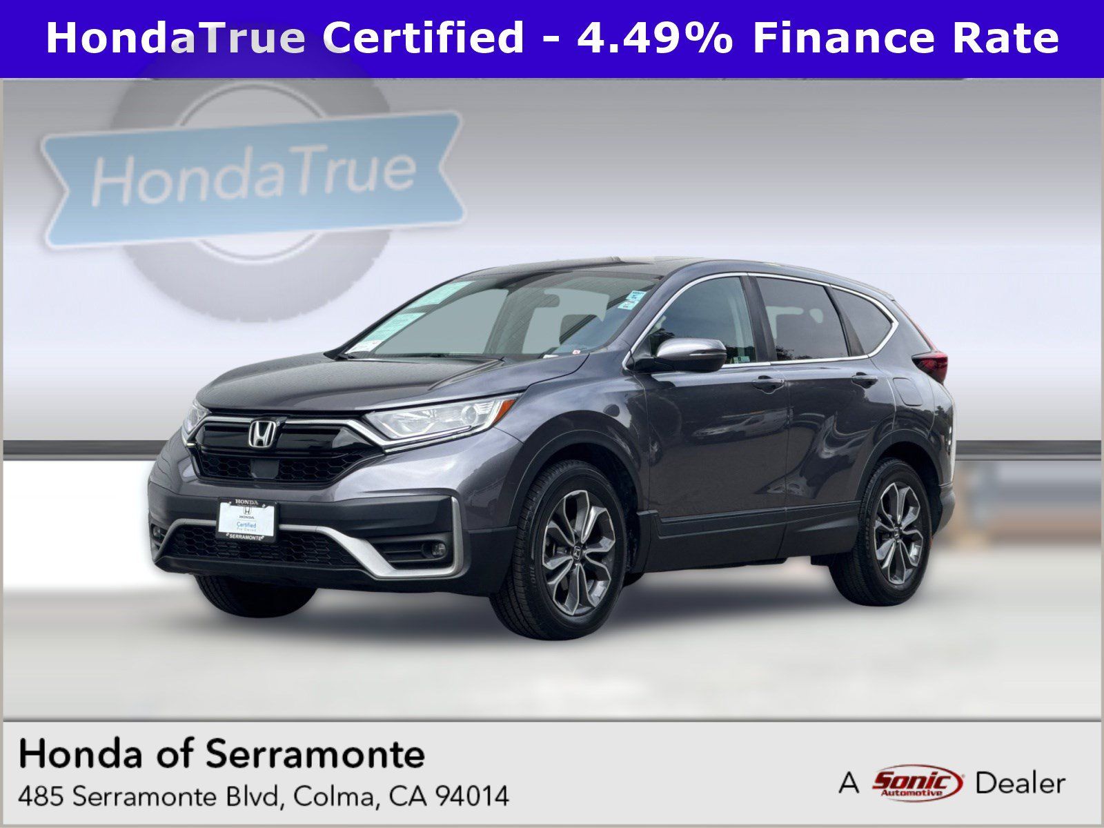 Certified 2022 Honda CR-V EX image 1