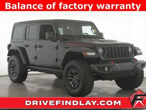 Used 2024 Jeep Wrangler Unlimited Rubicon w/ XTREMEE 35" Tire Package image 1