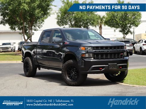 Used 2021 Chevrolet Silverado 1500 Custom Trail Boss w/ Safety Confidence Package AWD/4WD image 1