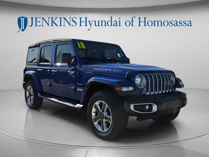 Used 2018 Jeep Wrangler Unlimited Sahara