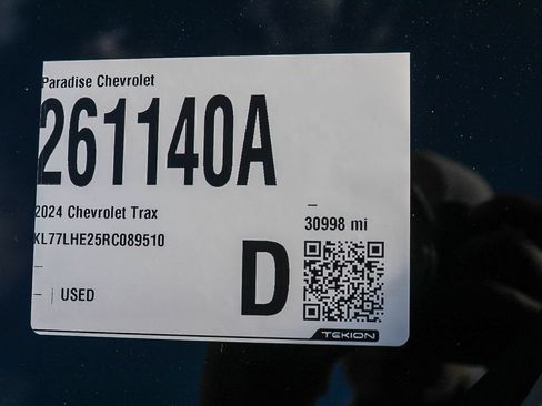 Used 2024 Chevrolet Trax LT w/ Driver Confidence Package FWD image 13