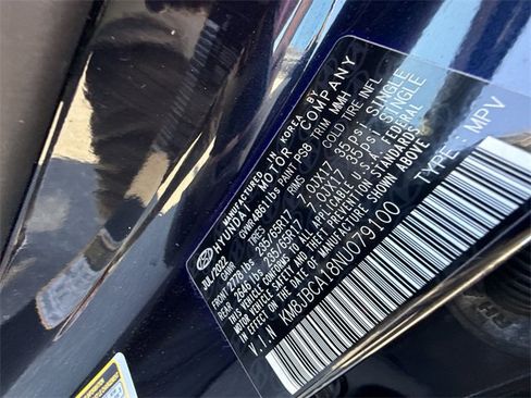 Used 2022 Hyundai Tucson Blue image 33