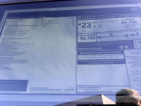 New 2026 Land Rover Range Rover Velar S image 18