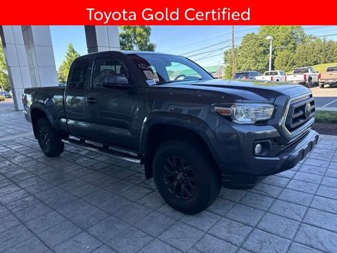 Certified 2021 Toyota Tacoma SR5 w/ Blackout Package (TMS) AWD/4WD image 2