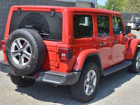 Used 2021 Jeep Wrangler Unlimited Sahara AWD/4WD image 8