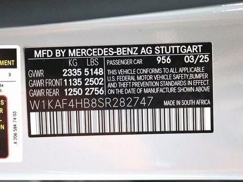 Certified 2025 Mercedes-Benz C 300 4MATIC Sedan image 30