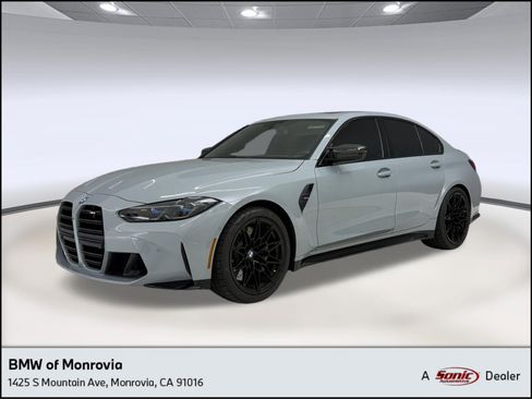 Used 2024 BMW M3 w/ M Carbon Exterior Package RWD image 1