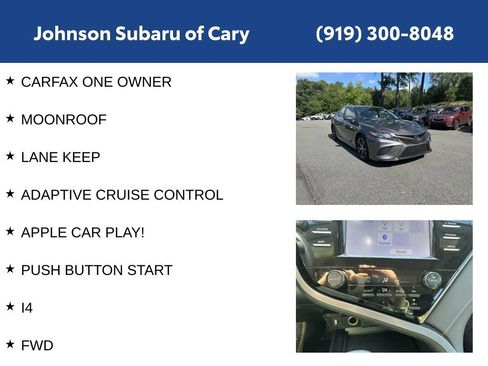 Used 2019 Toyota Camry SE w/ Convenience Package FWD image 6