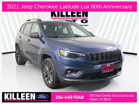 Used 2021 Jeep Cherokee Latitude Lux 80th Anniv w/ Quick Order Package 26U 80TH FWD image 1
