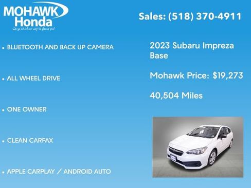 Used 2023 Subaru Impreza 2.0i image 7