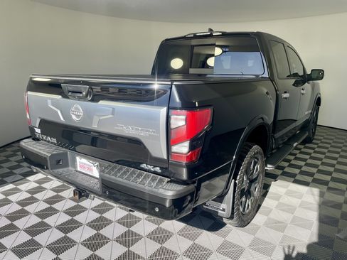 Used 2023 Nissan Titan Platinum Reserve w/ Off Road Protection Package AWD/4WD image 5