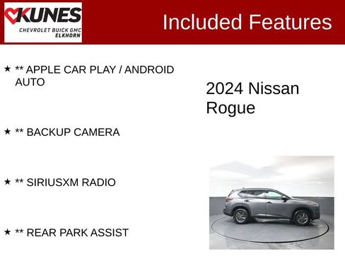 Used 2024 Nissan Rogue S AWD/4WD image 2