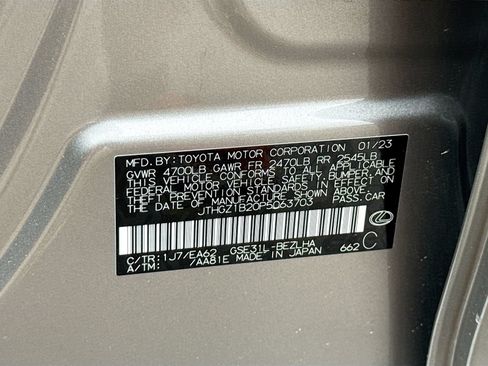 Used 2023 Lexus IS 350 F Sport w/ Memory Package RWD image 30
