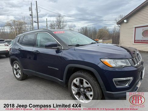 Used 2018 Jeep Compass Limited w/ Navigation Group AWD/4WD image 1